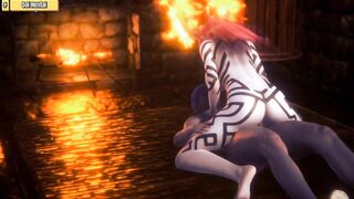 Hentai 3D (HS32) - Big boob fire dragon - 13 image