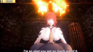 Hentai 3D (HS32) - Big boob fire dragon - 8 image