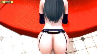 Hentai 3D ( HS26) - Big boob receptionist and her guest at lobby - 10 image