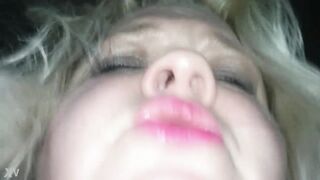 Fat BBW Chubby Slut has Trembling shivering wiggling Orgasm during Gangbang - 10 image