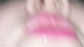 Fat BBW Chubby Slut has Trembling shivering wiggling Orgasm during Gangbang - 8 image