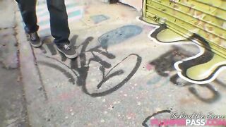 BBW Chanel Barbie BTS with BWC on Set Plumperpass - 5 image