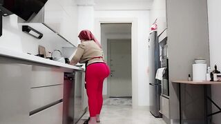 my slut big ass stepmom caught me watching at her ass - 2 image