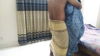 Palestinian Hot MILF Aunty Fucked by neighbour guy, Huge ass and huge boobs 55y old BBW aunty (cumshot inside big ass) - 2 image