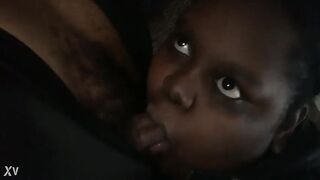 I told her she suck it better than my gf - 10 image