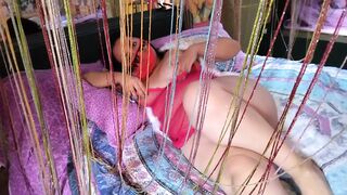 Indian stepmother flashes herself on webcam - 1 image