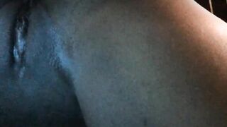 Black Slut Shows Pussy On Cam For The First Time