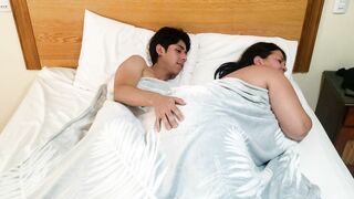 Stepmom sharing bed with stepson - 8 image