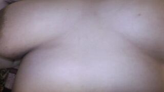 Cheating BBW married MILF taking huge creampie inside her pussy from her virgin fat stepson! - Milky Mari - 13 image