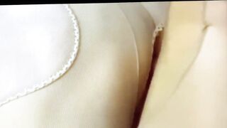 DJennerXX - Nylon covered cock in pussy - 5 image