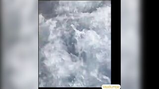 Taking hot bath then squirts as hell. Mature BBW Lady. - 3 image