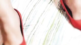 Fat Granny Mature Wife got a chirstmas early present. - 8 image