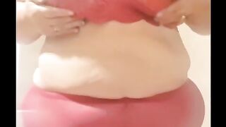 Sexy thick busty Grandma cums for you. - 10 image