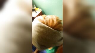 Milf stepmom gives better cock sucking than her daughter - 8 image