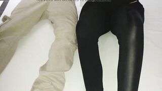 Teacher and student having fun while husband films - 9 image