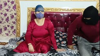 Big Tits Desi Aunty Romantic Sex with her Boyfriend - 1 image