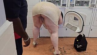 The service technician arrived to repair the machines, but he thought servicing me was a better idea - 1 image