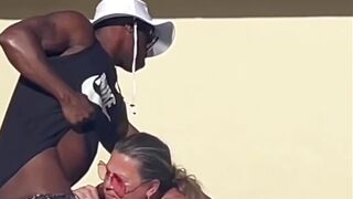Mature PAWG Gets Pounded Poolside - 3 image