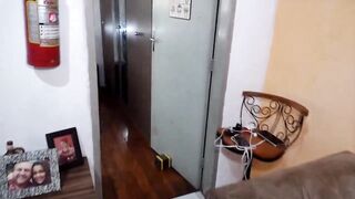 MARY BUTTERFLY: after a week the follower came to mess with me for the second time in front of her husband who watches, encourages me and films everything. Y ' all come mess with me too?!?! - 2 image