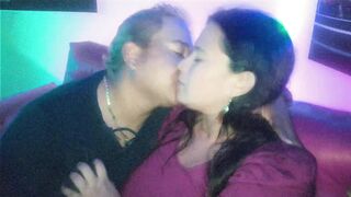 Chubby slut shared by her cuckold boyfriend to get fucked. My boyfriend shares my big tits and fat ass. OMG The neighbor sticks his cock in me without a condom in front of my boyfriend! - 2 image