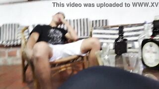 MY STEPBROTHER IS VERY HORNY AND WANTS ME TO GIVE HIS BIG DICK A GREAT BLOWJOB AND CUM ON MY HIGHLIGHT TITS - 7 image