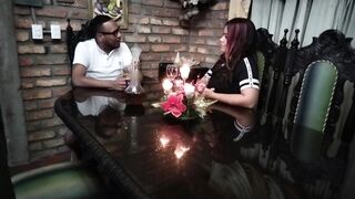 WHAT BETTER WAY TO CELEBRATE A BUSINESS THAN WITH A SPECTACULAR FUCK WITH A PARTNER WITH BIG TITS 1 PART - 4 image