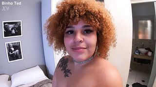 BBW senta gostoso e leva ferro no rabo - Rubi Antonelli - 2 image
