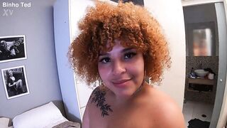 BBW senta gostoso e leva ferro no rabo - Rubi Antonelli - 3 image