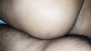 Eater takes off the condom and keeps putting it in the pussy of the married bbw with big ass - 15 image