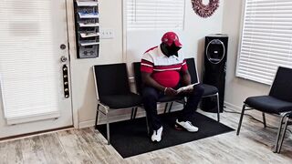 The upset customer sprayed his cum in my open mouth , then I gagged on his big load (hijab Pawg Milf) - 7 image