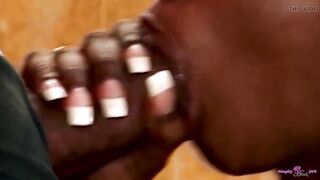 Horny Guy Cant Wait to Fuck His Girl, so He Takes Her on the Stairs - 8 image