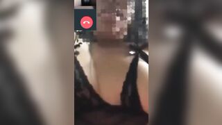 My mature accepts a video call with me and tells me it's just for fun - 5 image