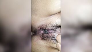 Fucking her with toys then my cock in her ass and finally a creampie in her pussy - 10 image