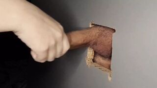 Hot footjob & gloryhole - 1 image
