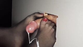 Hot footjob & gloryhole - 13 image