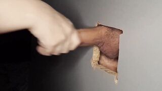 Hot footjob & gloryhole - 2 image