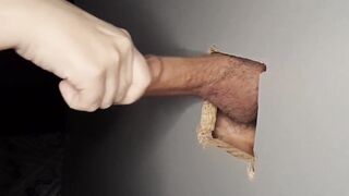 Hot footjob & gloryhole - 3 image