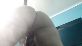 Naughty milf masturbating on webcam