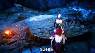 Beauty princess get fuck in the cave -Hentai 3D uncensored v390 - 5 image