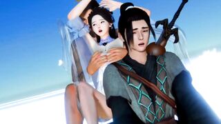 Having sex with his junior brother's lover -Hentai 3D uncensored V391 - 2 image