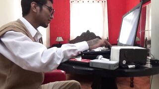 Satanic nerd designs his sexual hologram - 3 image