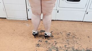 I Let the Maintenance Guy See My Legs and He Got Very Horny and Filled My Pussy With His Cum - 10 image