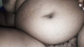 Married bitch with a hairy pussy couldn't take it and asked to stop, the cuckold saw everything