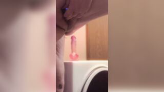 BBW PAWG Squirts & Gushes After Riding Dildo - 6 image