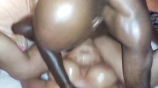 BBW wife squirts for black bull. Husband tapes - 7 image