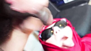 I caught the customer looking at my big fat pussy under my skirt, then he ended up burying his face in my wet pussy and cum in my mouth - (Jamdown26, Dad0603) hijab BBW SSBBW cum swallow, BBW cum in, BBW Cumshot, big ass Cumshot, BBW blowjob, big butt cum - 14 image