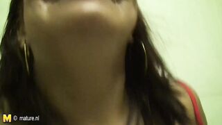 Mature chubby slut step mom Olga loves to get wet and wild - 12 image