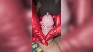 stepmom takes the opportunity to be alone in the house. showing her perverted BSDM tendencies she drained my dick to the max - 2 image