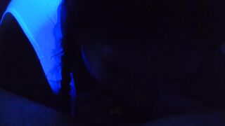 Submissive wife worships masters cock and takes facial - 3 image