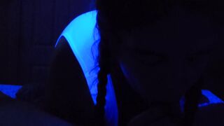 Submissive wife worships masters cock and takes facial - 4 image